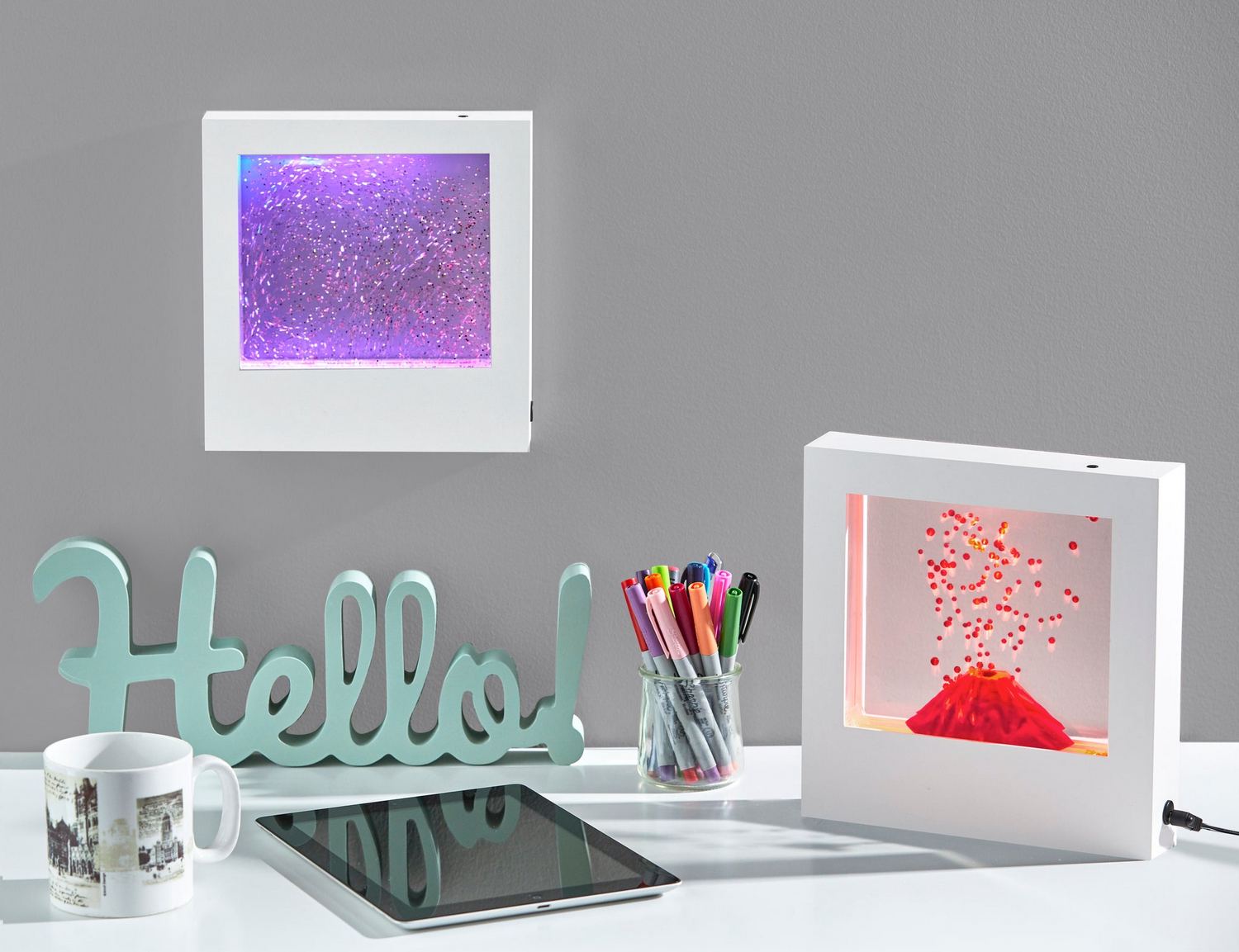Adesso Home - SL3983-02 - LED Light Box - Light Box - White