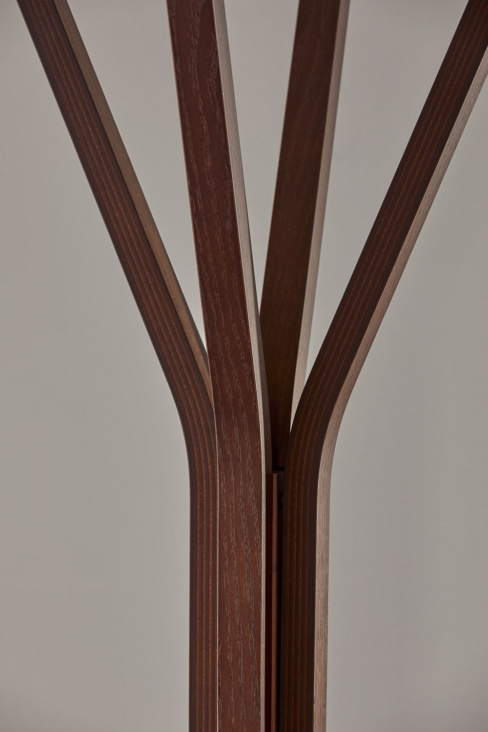 Adesso Home - WK3809-15 - Coat Rack - Toby - Plywood W. Walnut Oak Wood Veneer