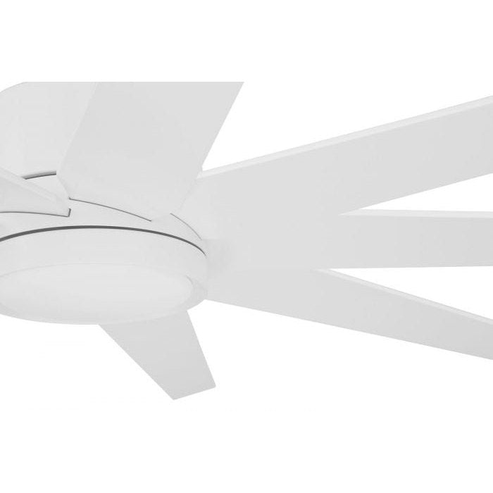 Craftmade - CHP60MWW9 - 60"Ceiling Fan - Champion Indoor/Ourdoor - Matte White