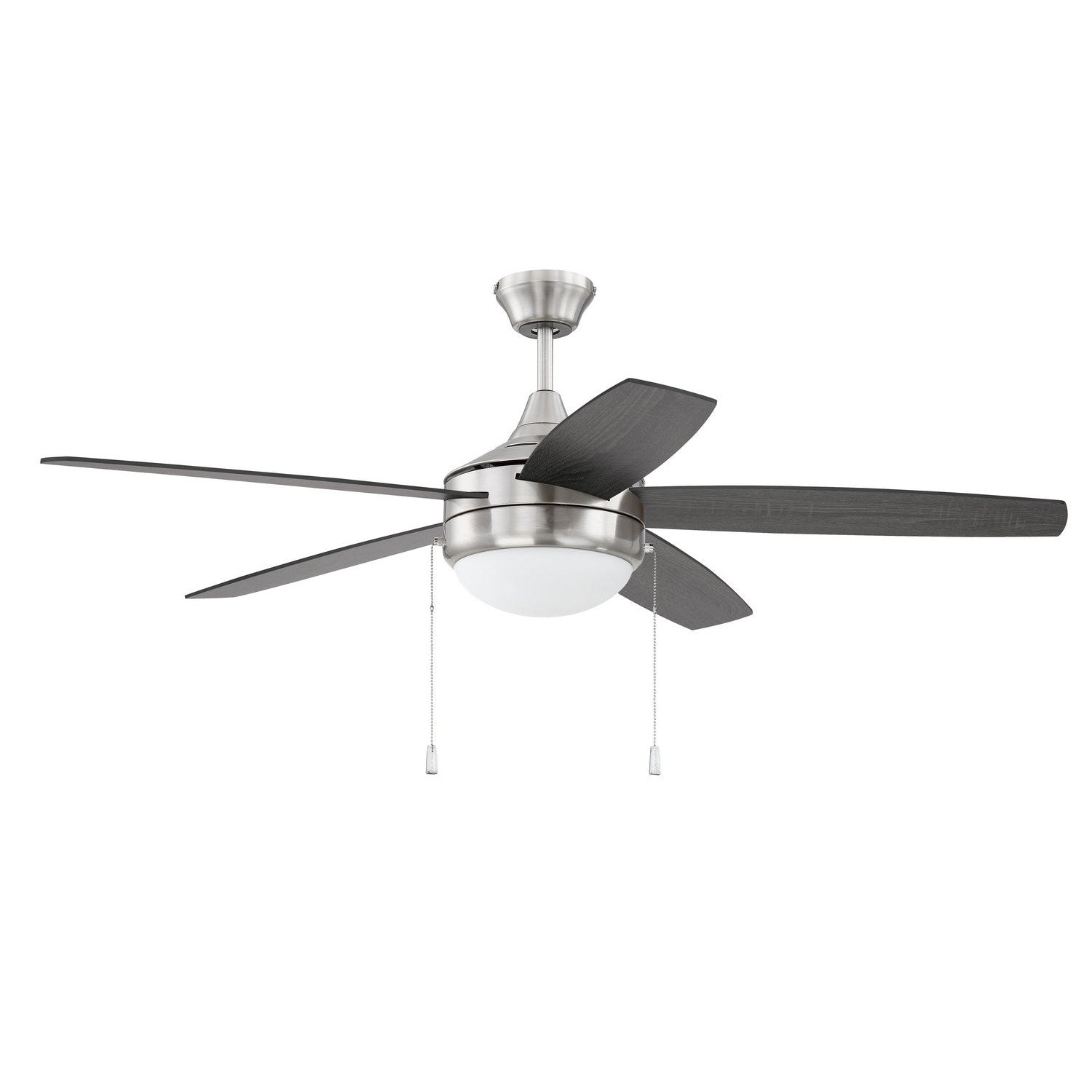 Craftmade - EPHA52BNK5-BNGW - 52" Ceiling Fan - Phaze Energy Star 5 - Brushed Polished Nickel