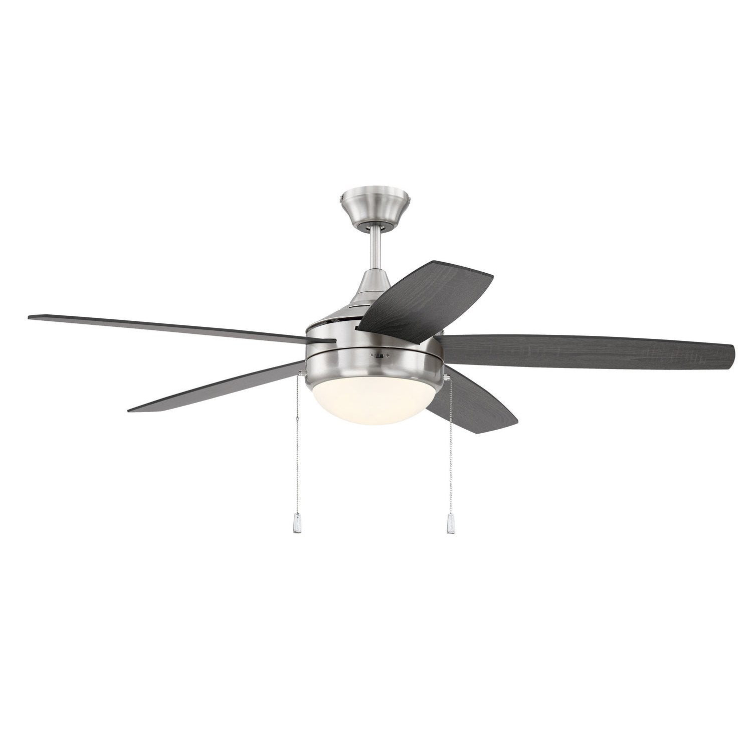 Craftmade - EPHA52BNK5-BNGW - 52" Ceiling Fan - Phaze Energy Star 5 - Brushed Polished Nickel