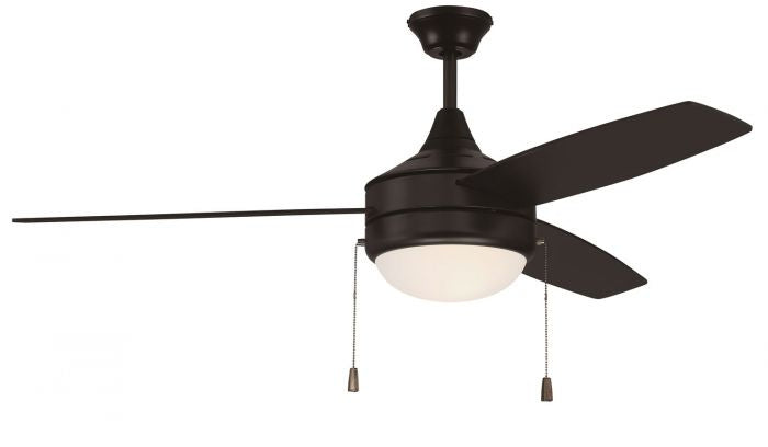 Craftmade - EPHA52FB3 - 52"Ceiling Fan - Phaze Energy Star 3 - Flat Black