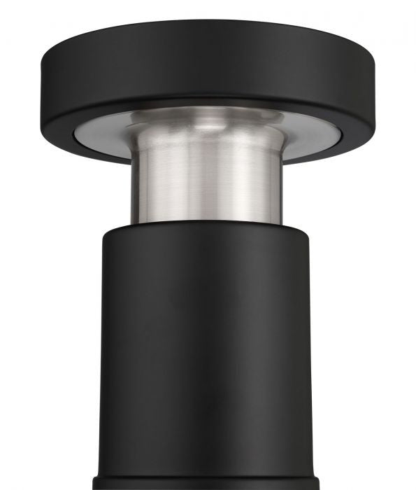 Craftmade - MNG52FBBNK3 - 52"Ceiling Fan - Manning - Flat Black/Brushed Polished Nickel