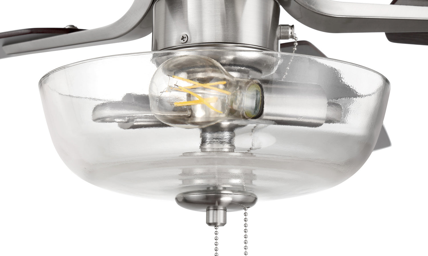 Craftmade - P101BNK5-52DWGWN - 52"Ceiling Fan - Pro Plus 101 - Brushed Polished Nickel