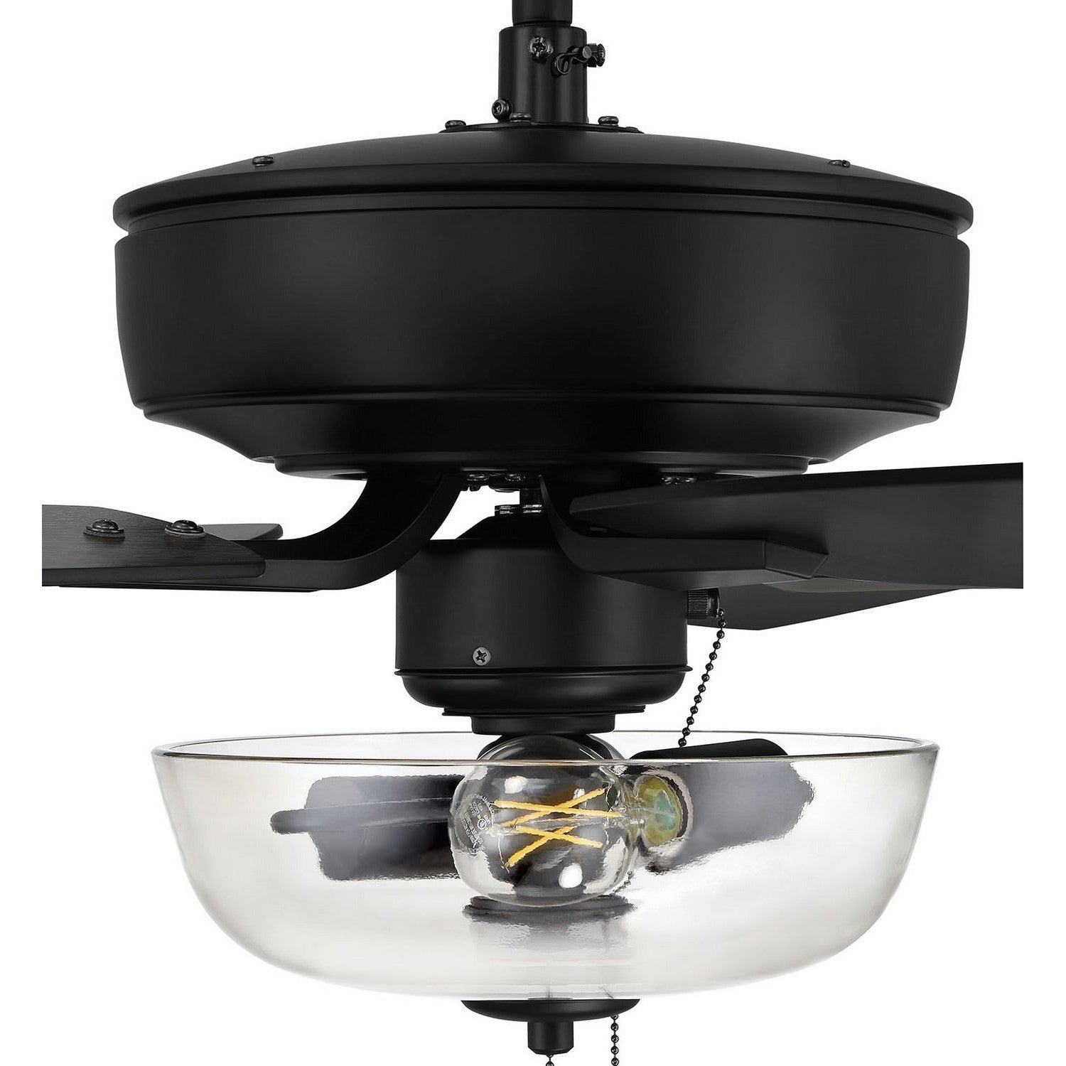 Craftmade - P101FB5-52FBGW - 52"Ceiling Fan - Pro Plus 101 - Flat Black