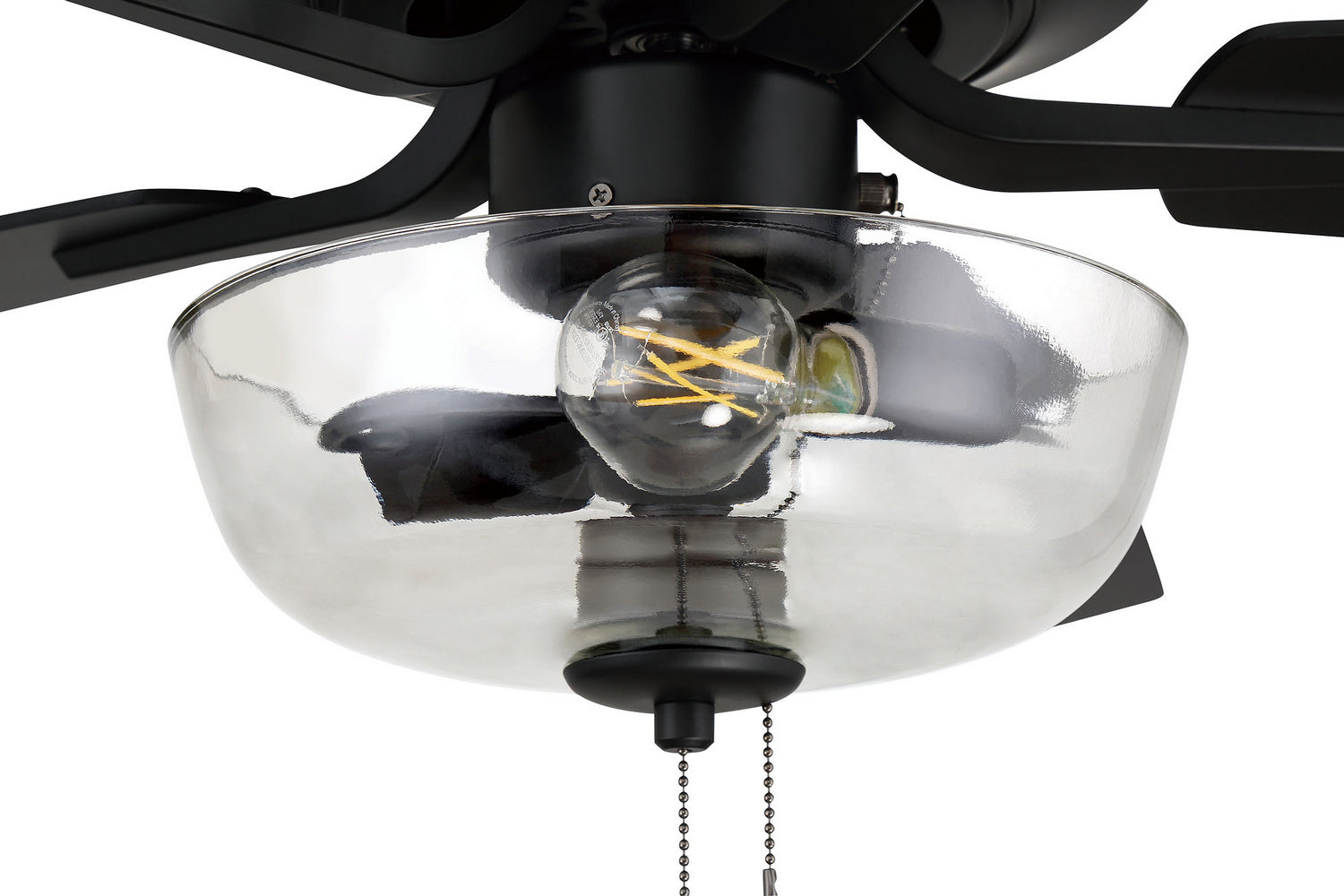 Craftmade - P101FB5-52FBGW - 52"Ceiling Fan - Pro Plus 101 - Flat Black