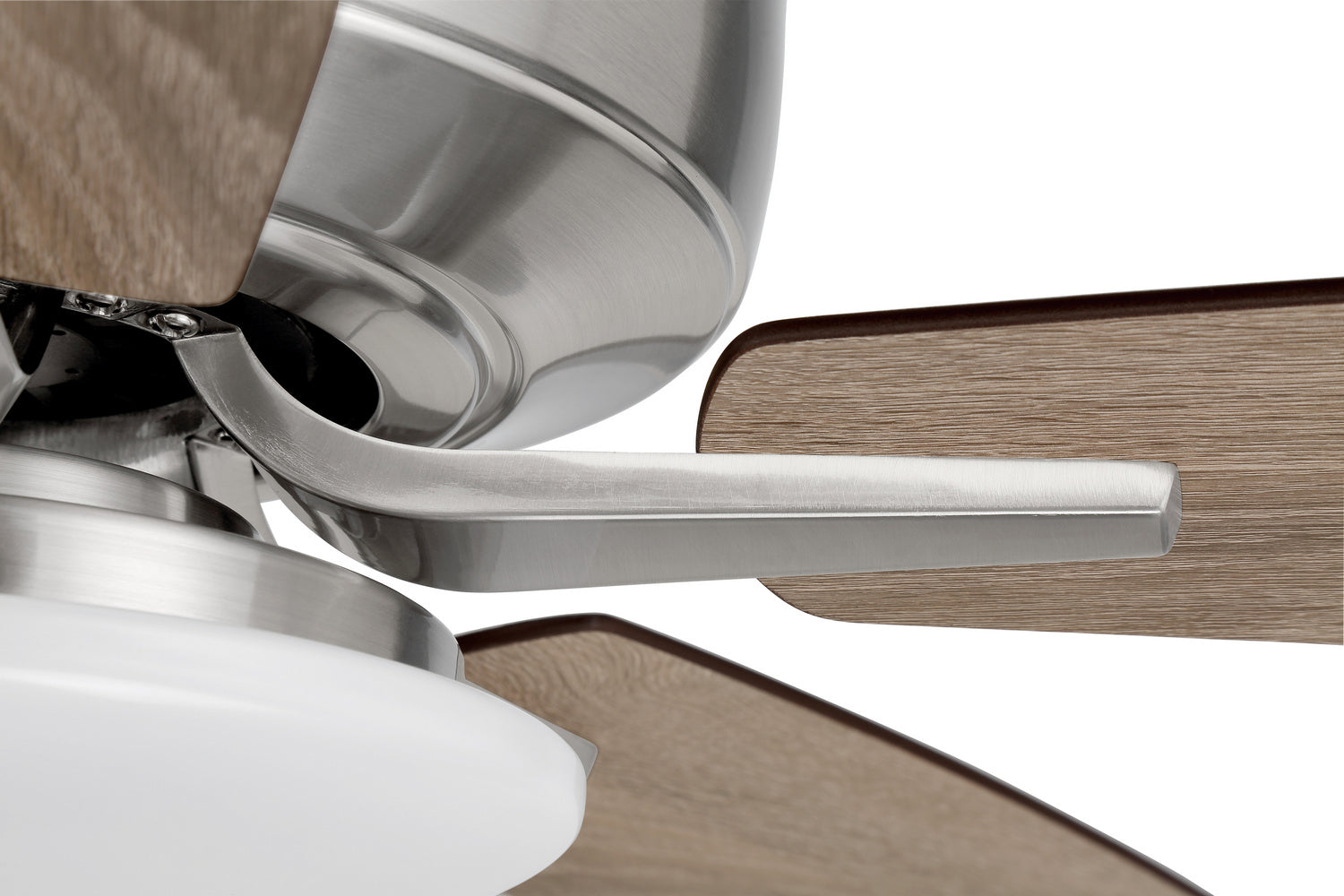 Craftmade - P112BNK5-52DWGWN - 52"Ceiling Fan - Pro Plus 112 - Brushed Polished Nickel