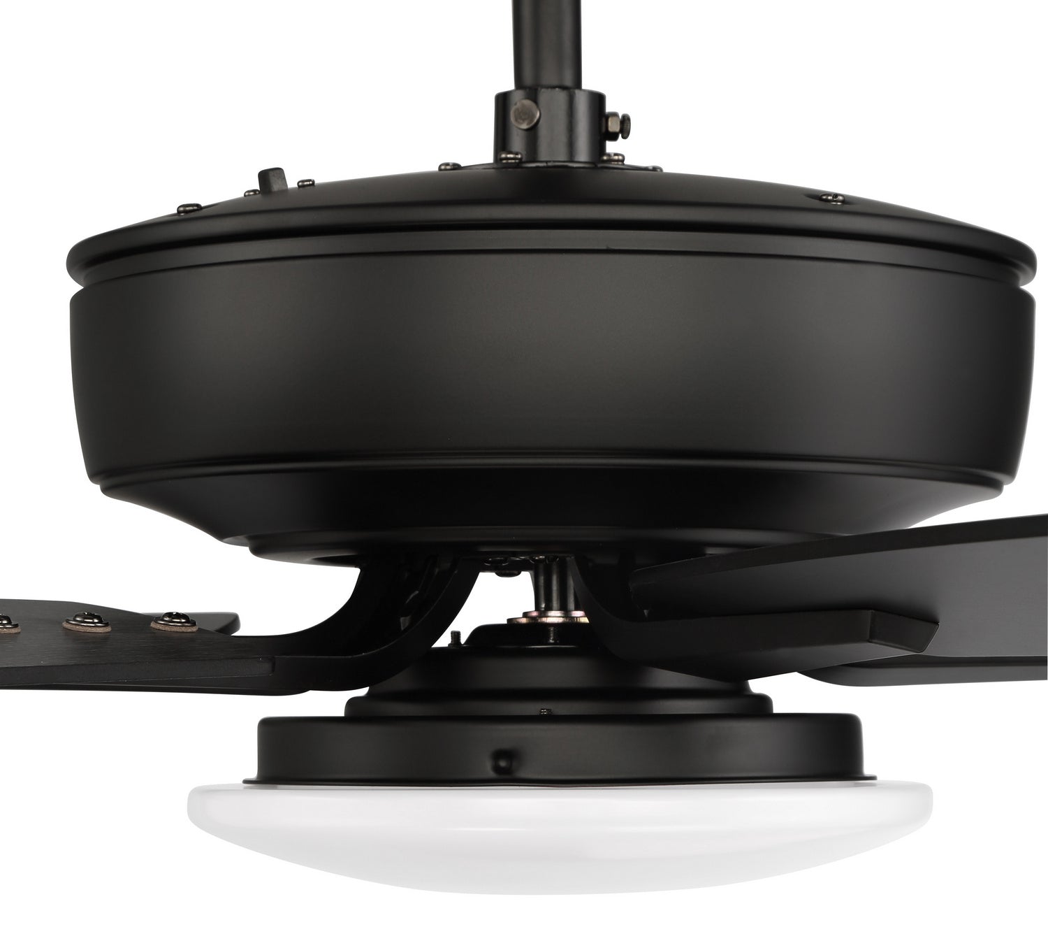 Craftmade - P112FB5-52FBGW - 52"Ceiling Fan - Pro Plus 112 - Flat Black