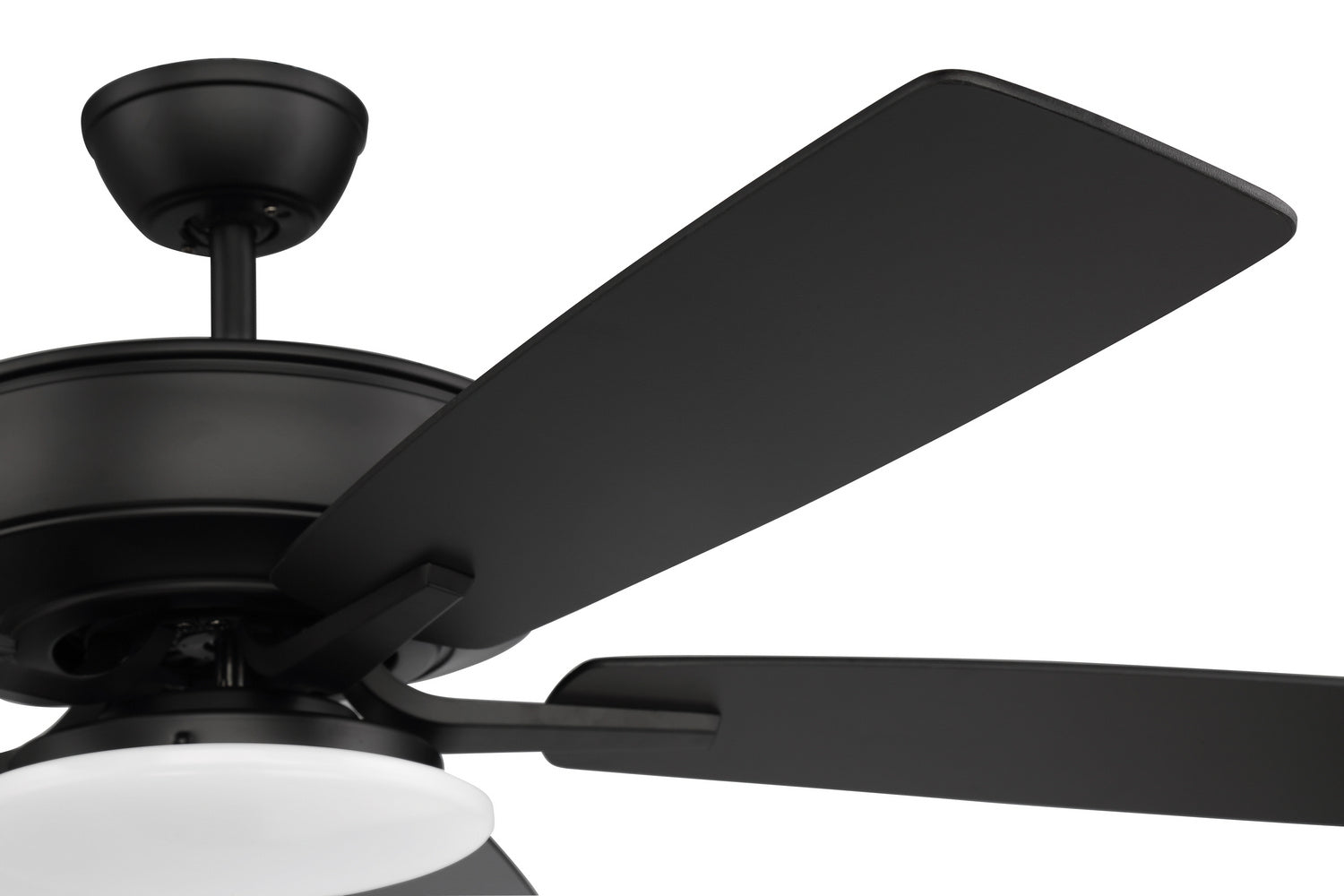 Craftmade - P112FB5-52FBGW - 52"Ceiling Fan - Pro Plus 112 - Flat Black