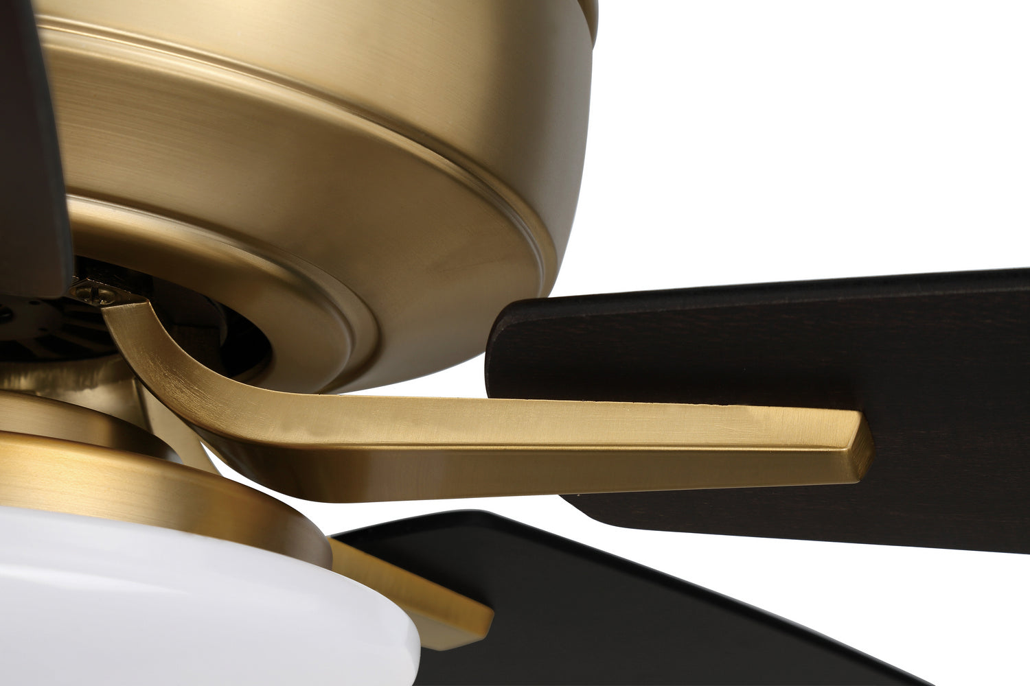 Craftmade - P112SB5-52BWNFB - 52"Ceiling Fan - Pro Plus 112 - Satin Brass