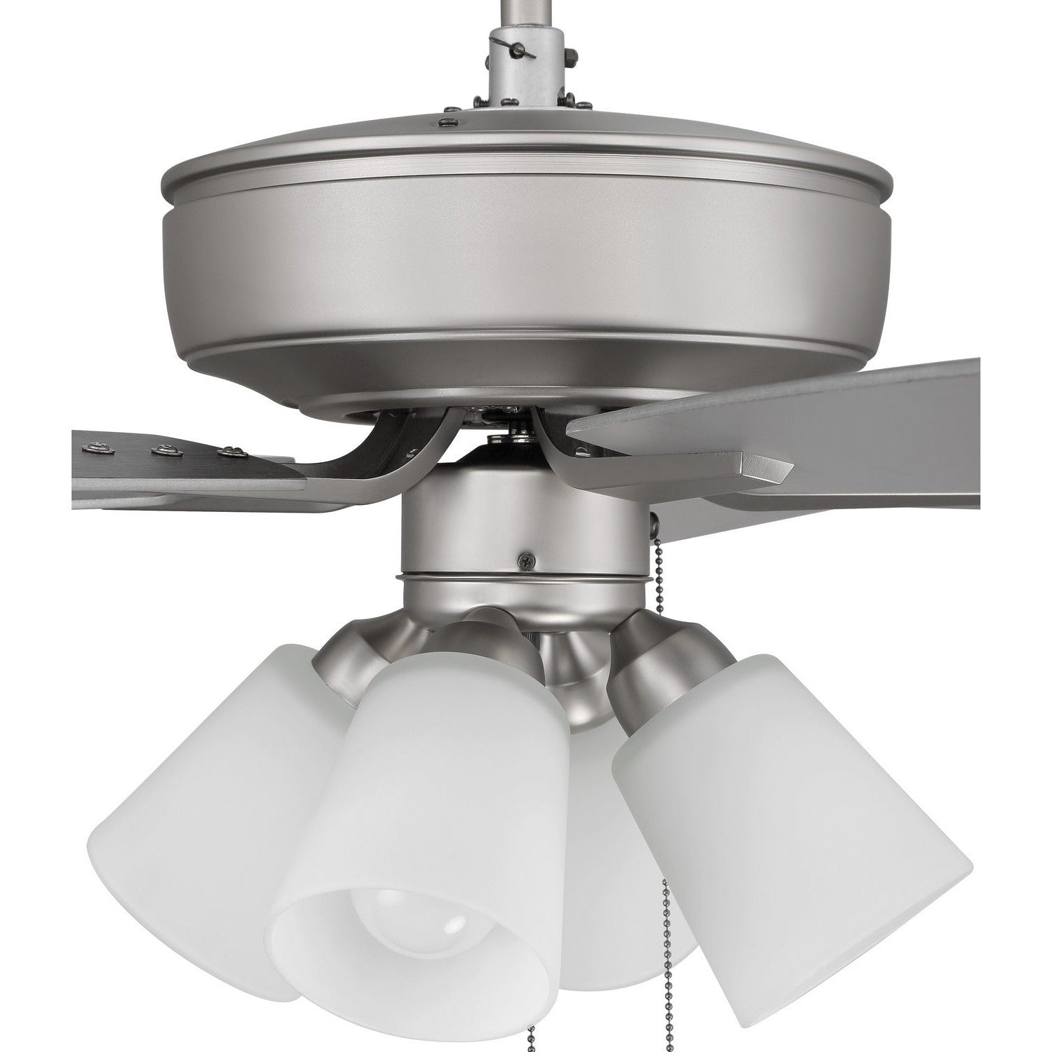 Craftmade - P114BN5-52BNGW - 52"Ceiling Fan - Pro Plus 114 - Brushed Nickel
