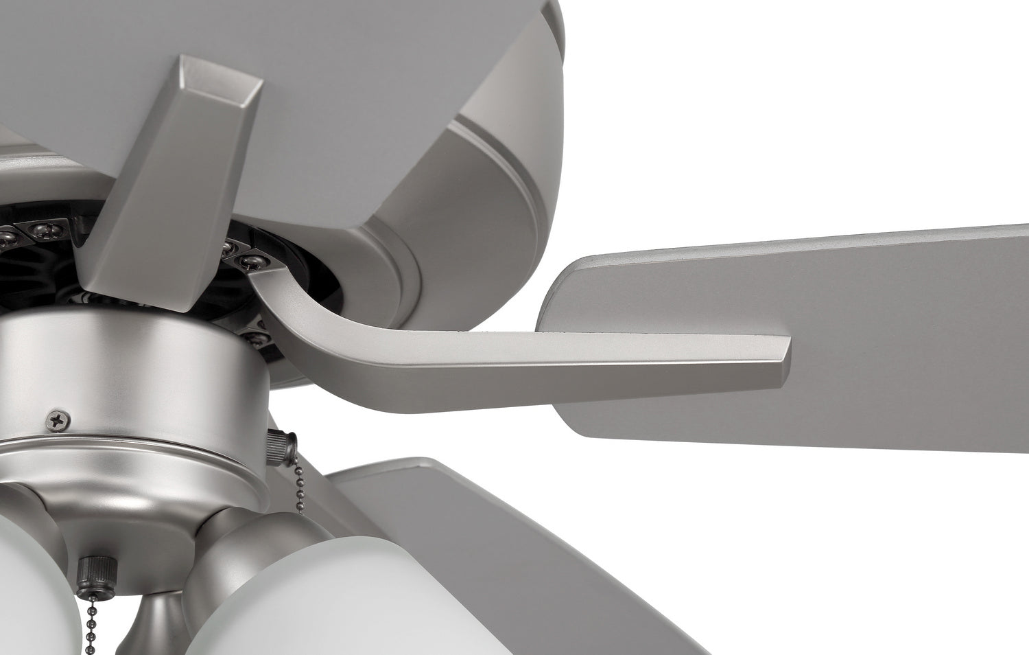 Craftmade - P114BN5-52BNGW - 52"Ceiling Fan - Pro Plus 114 - Brushed Nickel