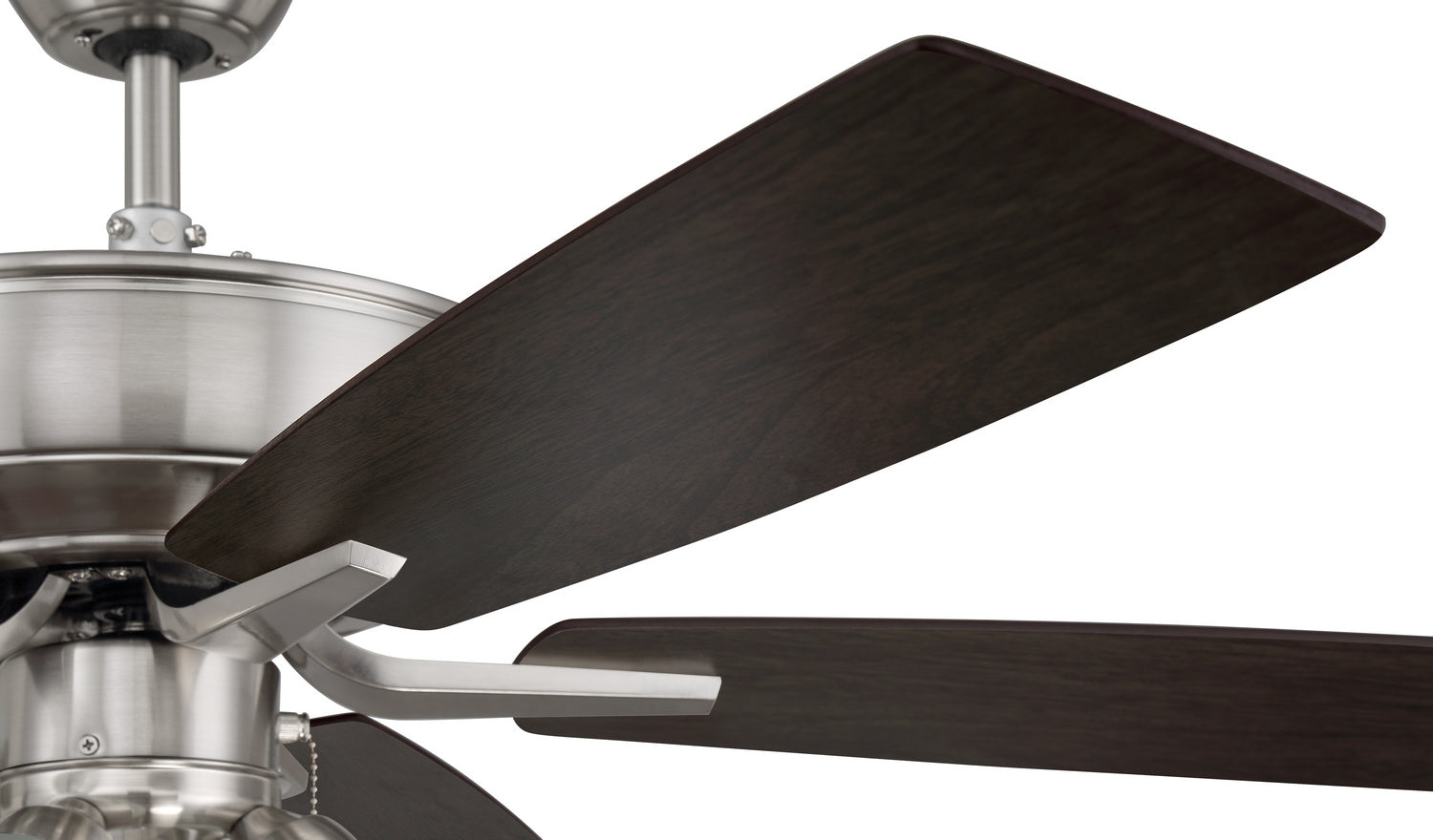 Craftmade - P114BNK5-52DWGWN - 52"Ceiling Fan - Pro Plus 114 - Brushed Polished Nickel