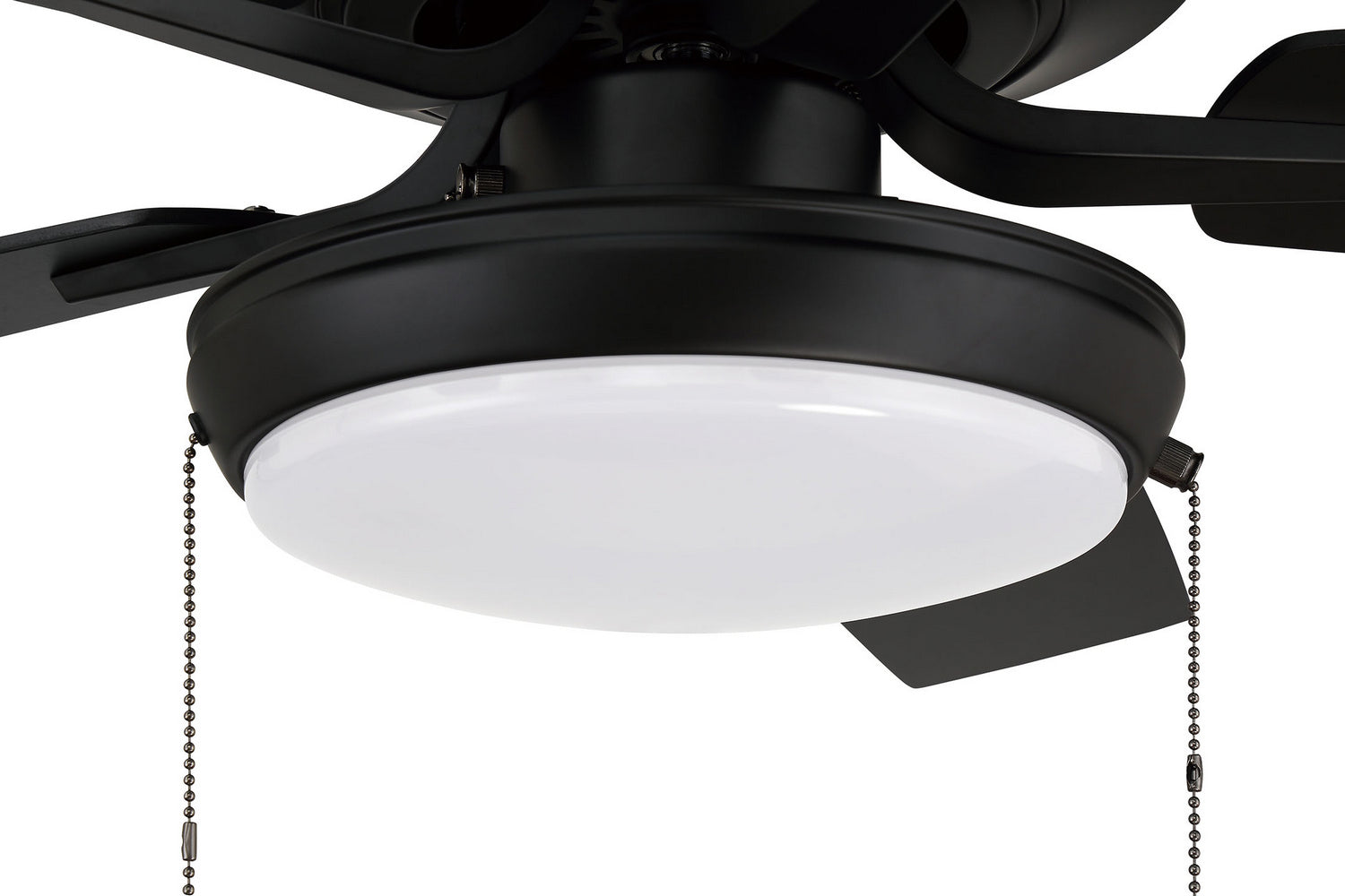 Craftmade - P119FB5-52FBGW - 52"Ceiling Fan - Pro Plus 119 - Flat Black