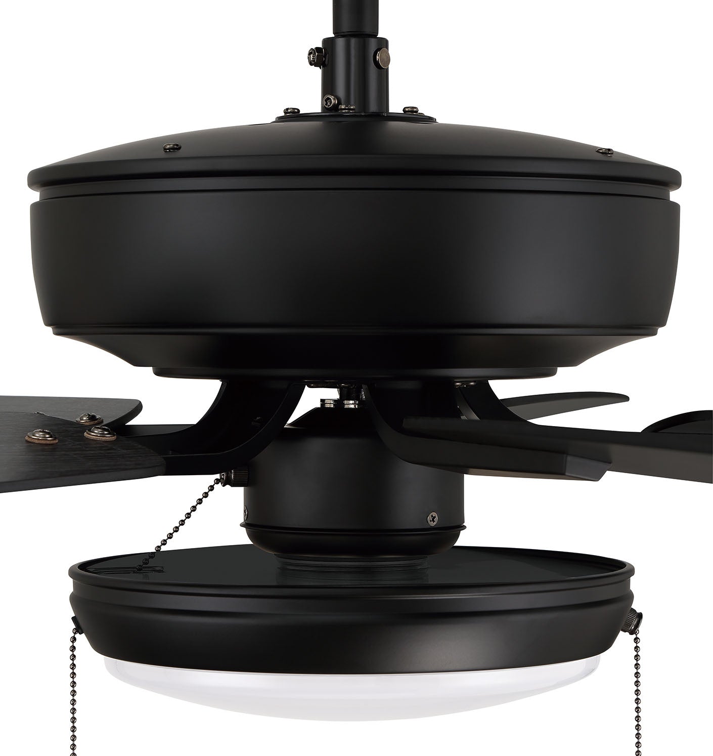 Craftmade - P119FB5-52FBGW - 52"Ceiling Fan - Pro Plus 119 - Flat Black