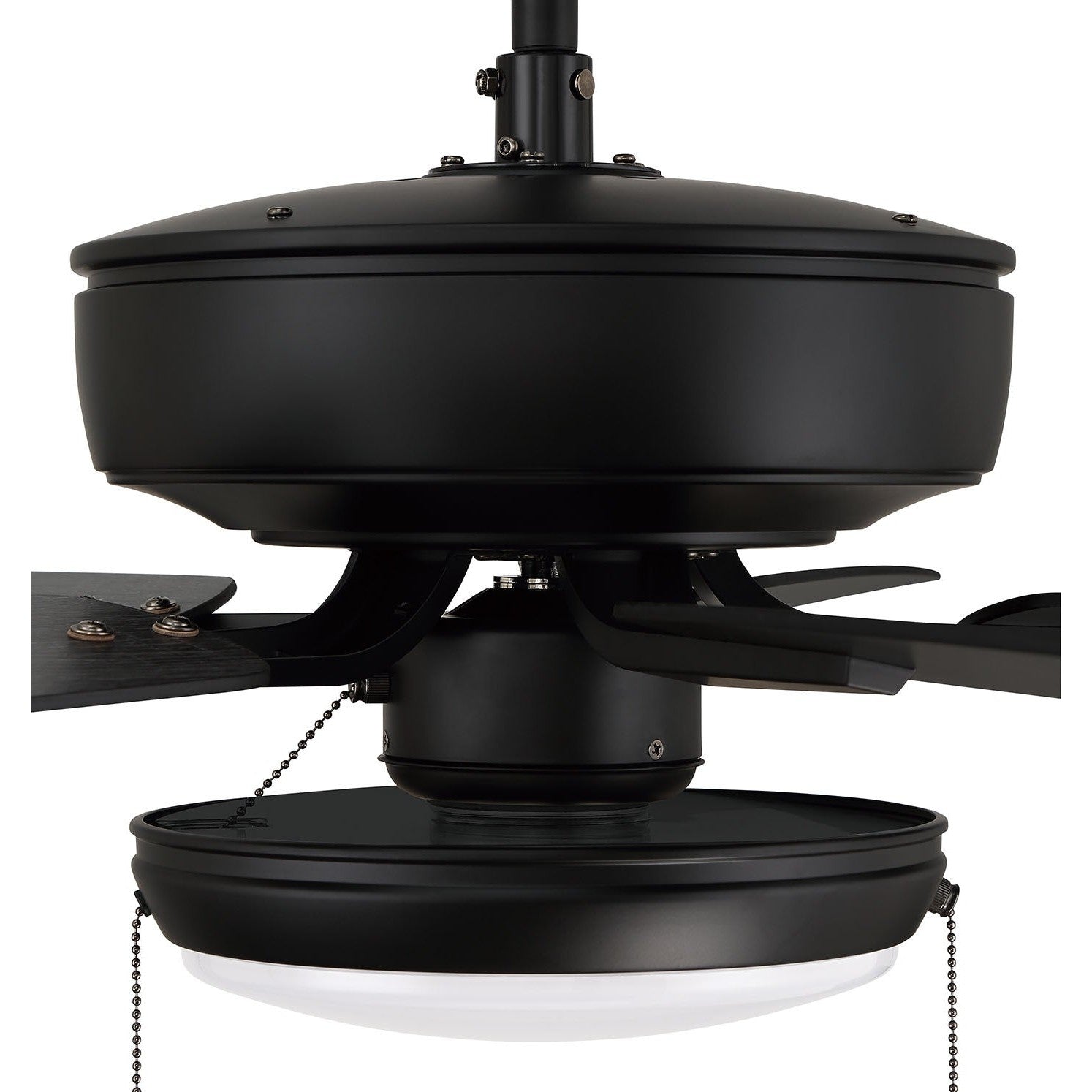 Craftmade - P119FB5-52FBGW - 52"Ceiling Fan - Pro Plus 119 - Flat Black