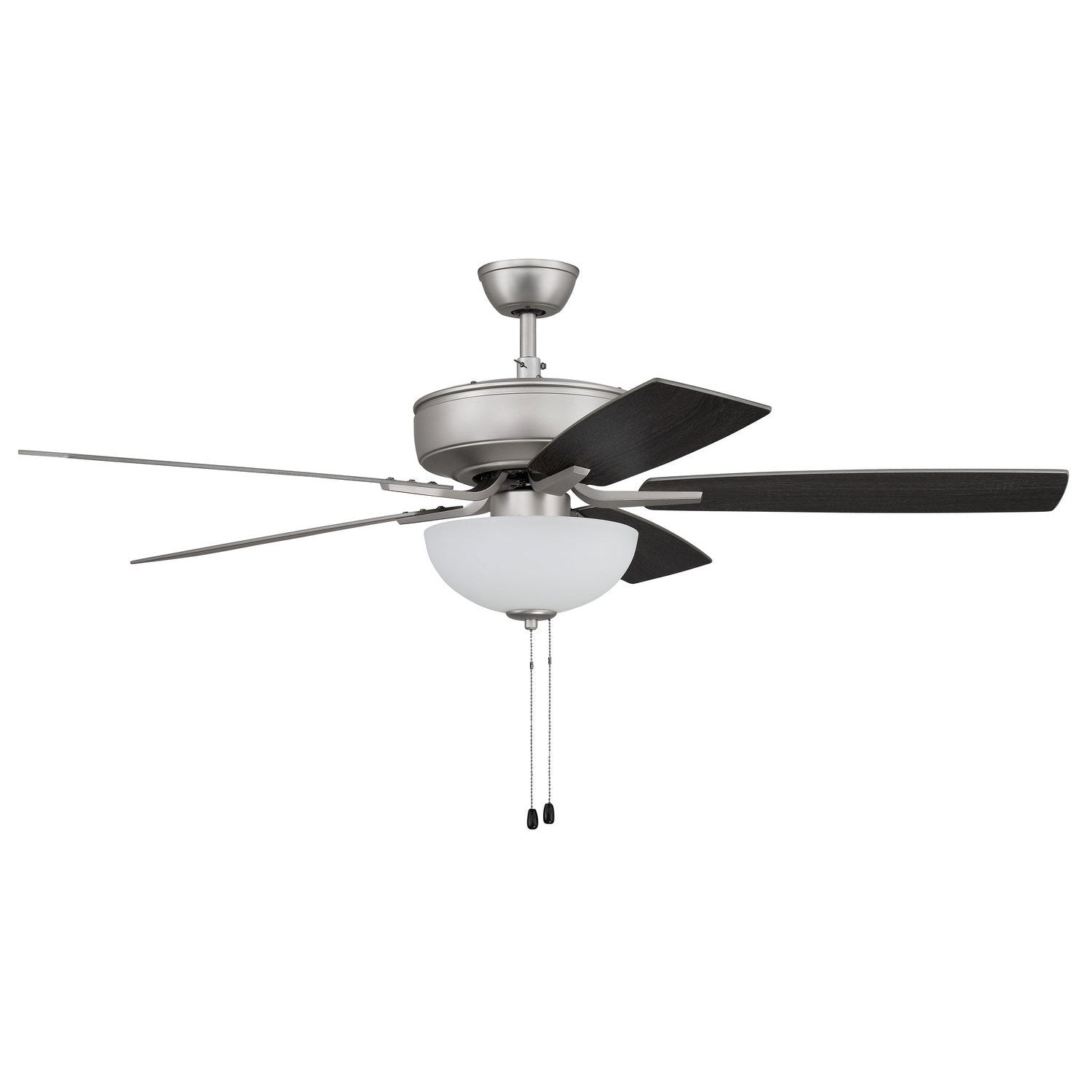 Craftmade - P211BN5-52BNGW - 52" Ceiling Fan - Pro Plus 211 - Brushed Nickel