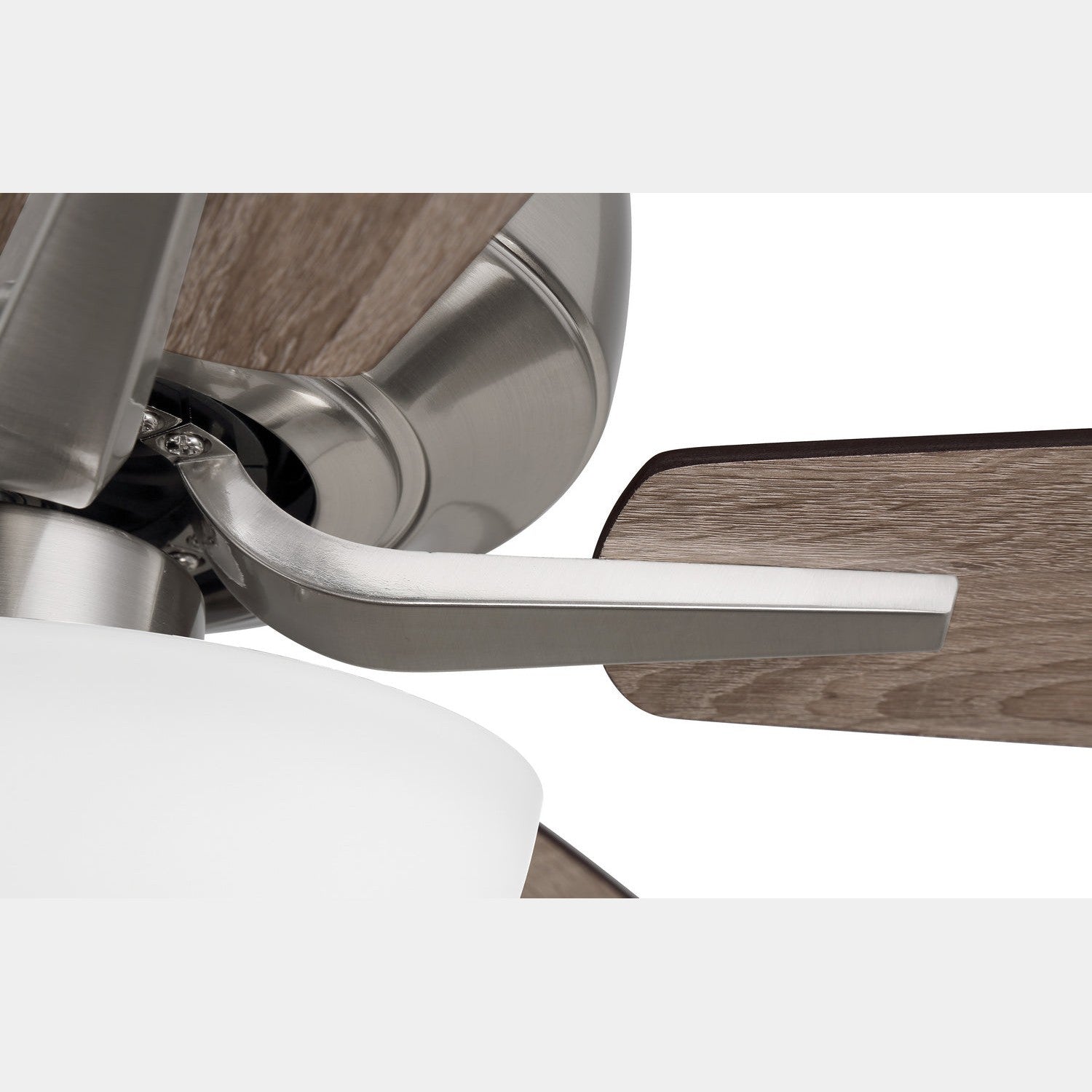 Craftmade - P211BNK5-52DWGWN - 52" Ceiling Fan - Pro Plus 211 - Brushed Polished Nickel