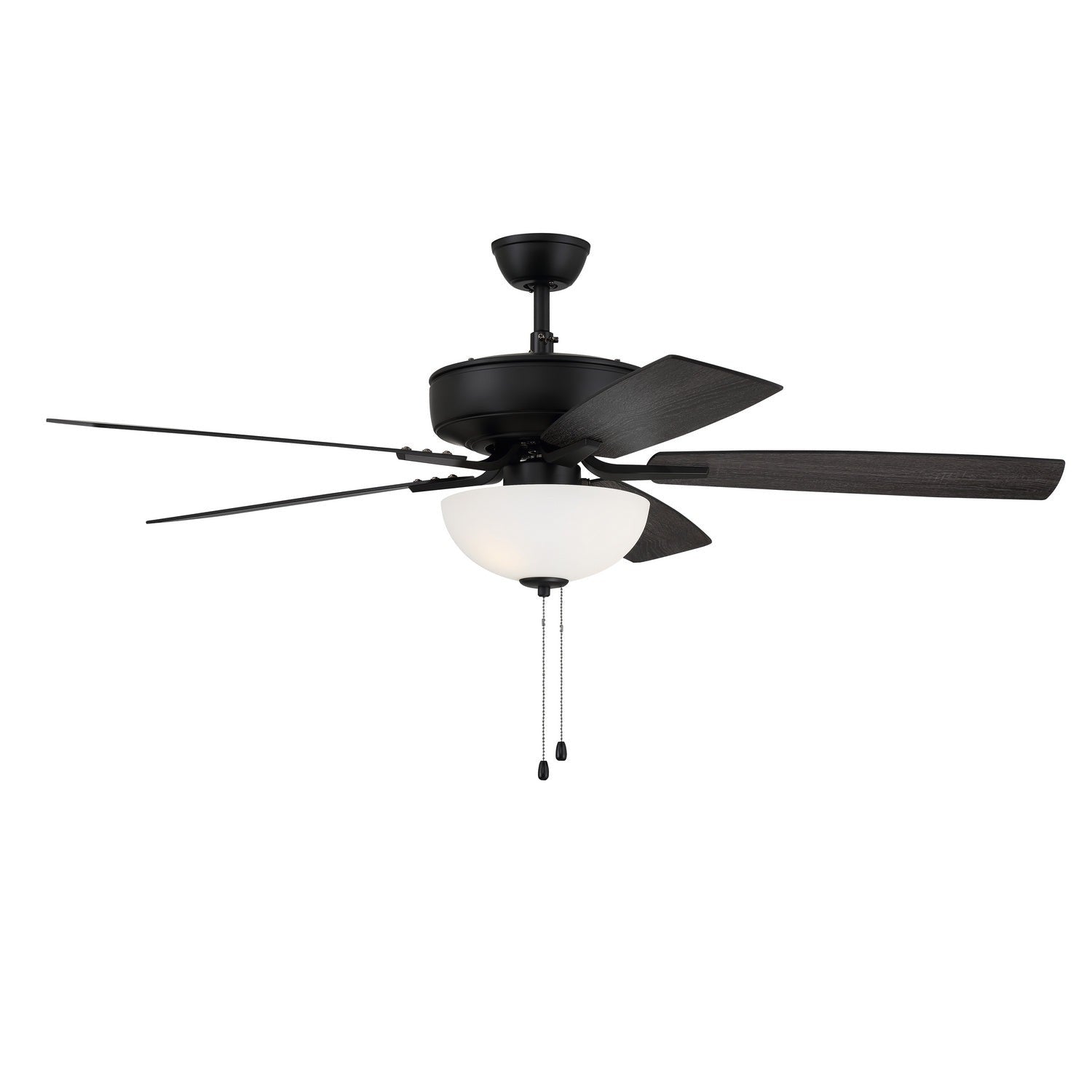Craftmade - P211FB5-52FBGW - 52" Ceiling Fan - Pro Plus 211 - Flat Black