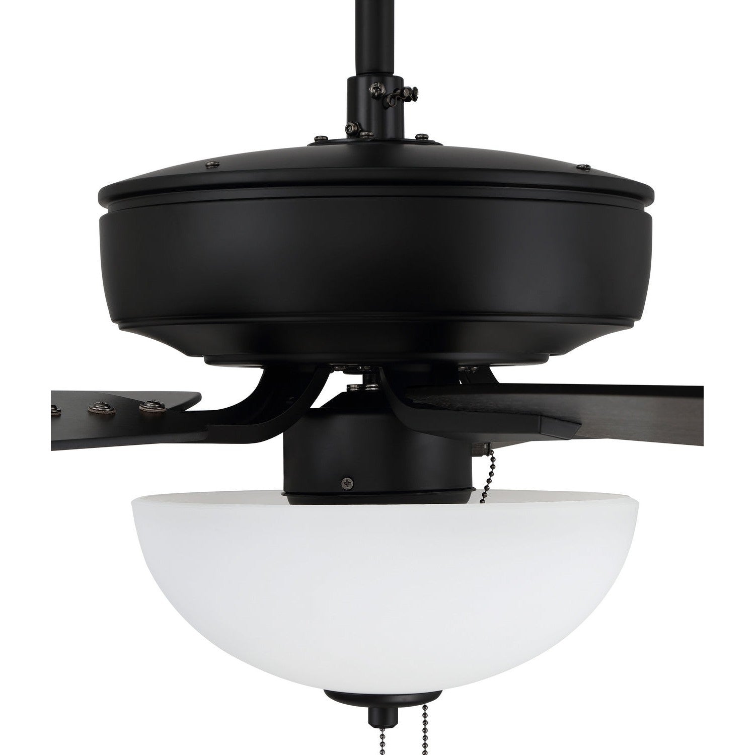 Craftmade - P211FB5-52FBGW - 52" Ceiling Fan - Pro Plus 211 - Flat Black