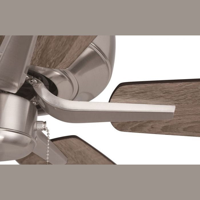 Craftmade - P52BNK5-52DWGWN - 52"Ceiling Fan - Pro Plus 52 Fan - Brushed Polished Nickel