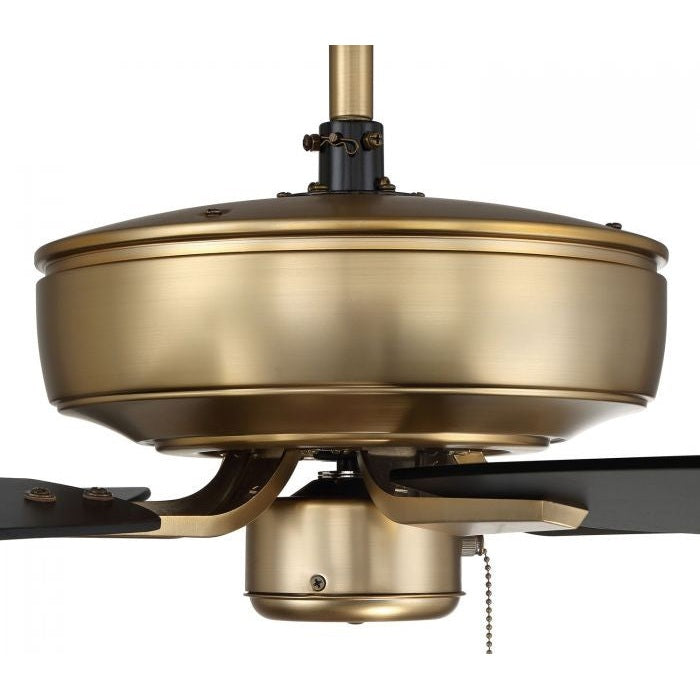 Craftmade - P52SB5-52BWNFB - 52"Ceiling Fan - Pro Plus 52 Fan - Satin Brass