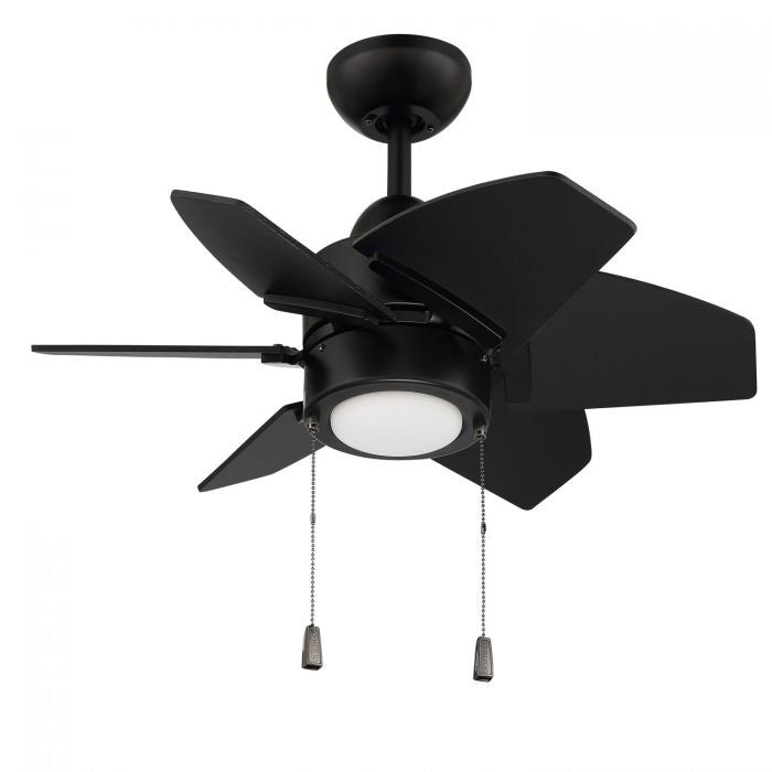 Craftmade - PPT24FB6 - 24"Ceiling Fan - Propel II Indoor/Outdoor - Flat Black