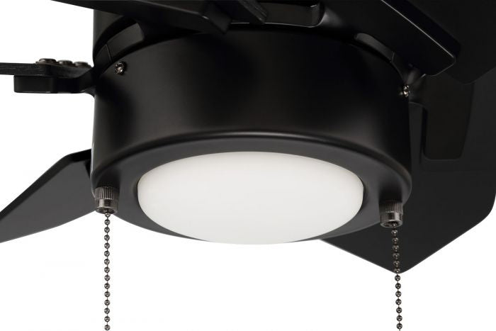 Craftmade - PPT24FB6 - 24"Ceiling Fan - Propel II Indoor/Outdoor - Flat Black