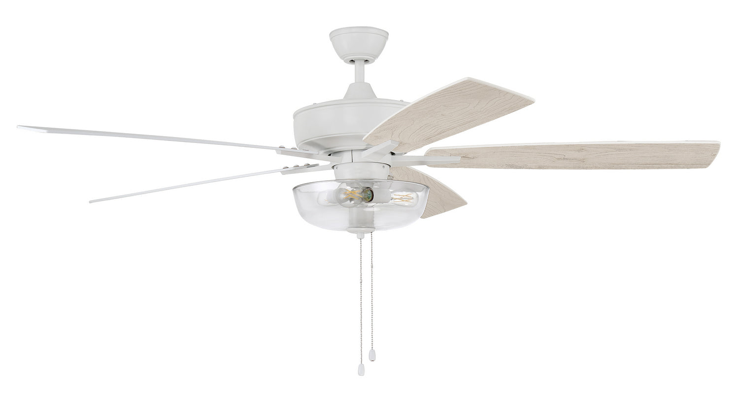 Craftmade - S101W5-60WWOK - 60"Ceiling Fan - Super Pro 101 - White