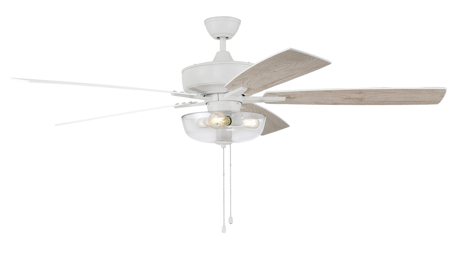 Craftmade - S101W5-60WWOK - 60"Ceiling Fan - Super Pro 101 - White