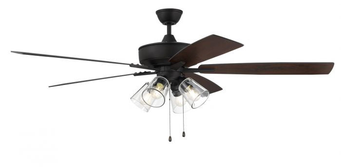 Craftmade - S104ESP5-60ESPWLN - 60"Ceiling Fan - Super Pro 104 - Espresso