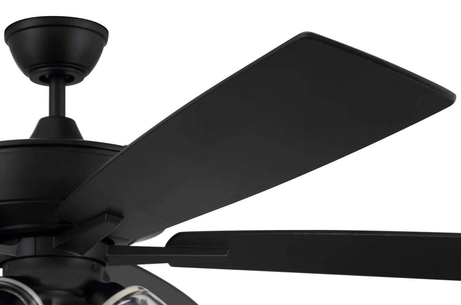 Craftmade - S104FB5-60FBGW - 60"Ceiling Fan - Super Pro 104 - Flat Black