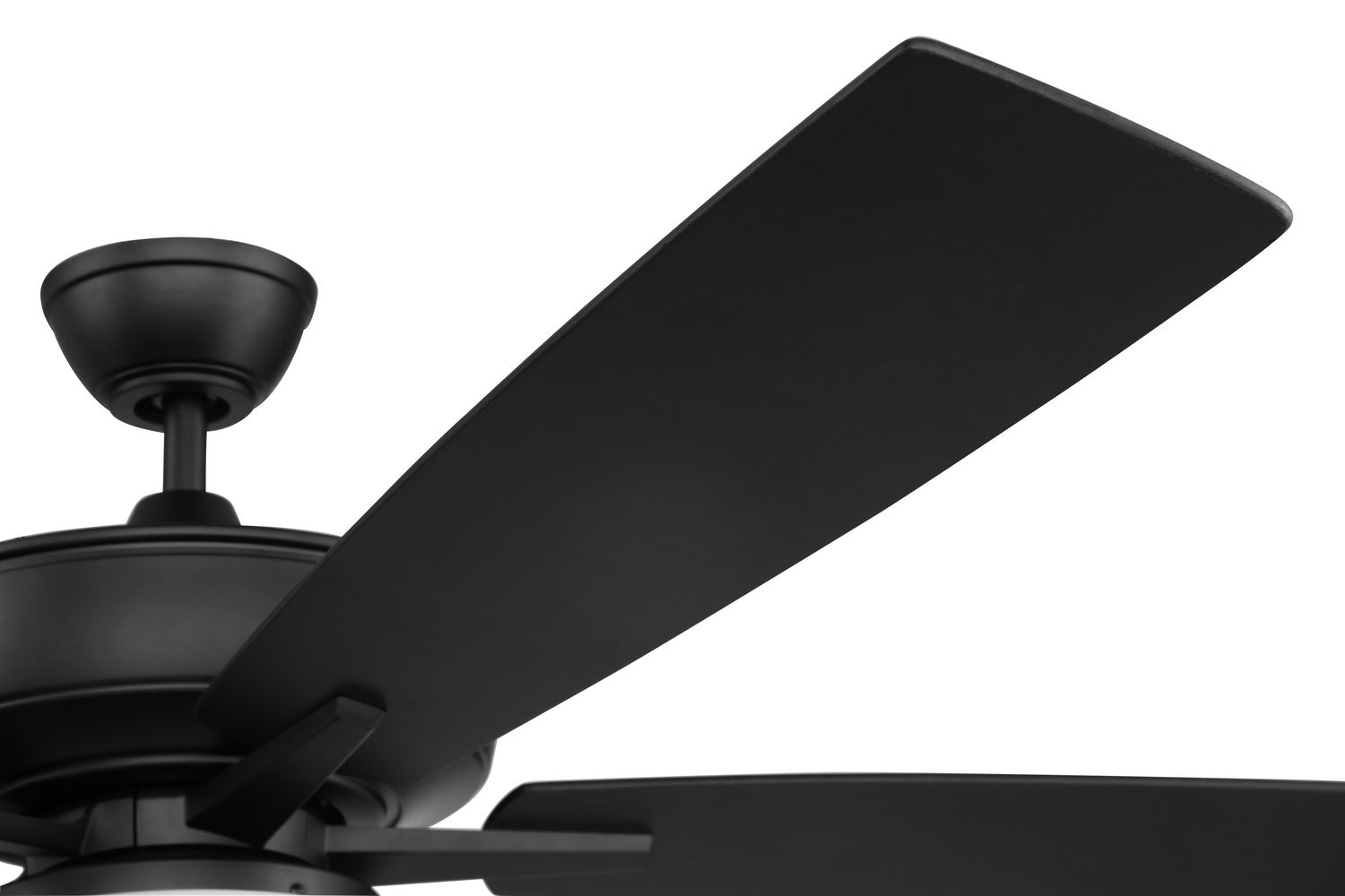 Craftmade - S112FB5-60FBGW - 60"Ceiling Fan - Super Pro 112 - Flat Black