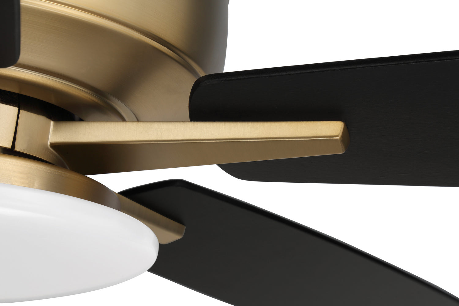 Craftmade - S112SB5-60BWNFB - 60"Ceiling Fan - Super Pro 112 - Satin Brass