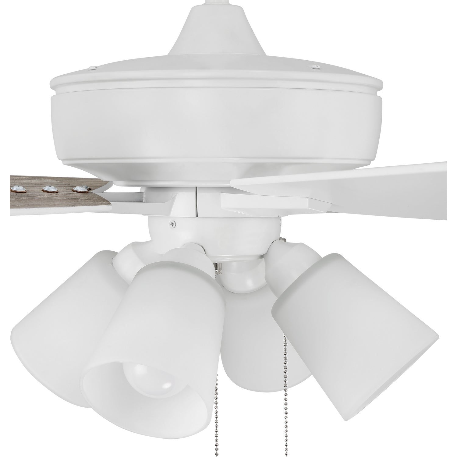 Craftmade - S114W5-60WWOK - 60"Ceiling Fan - Super Pro 114 - White