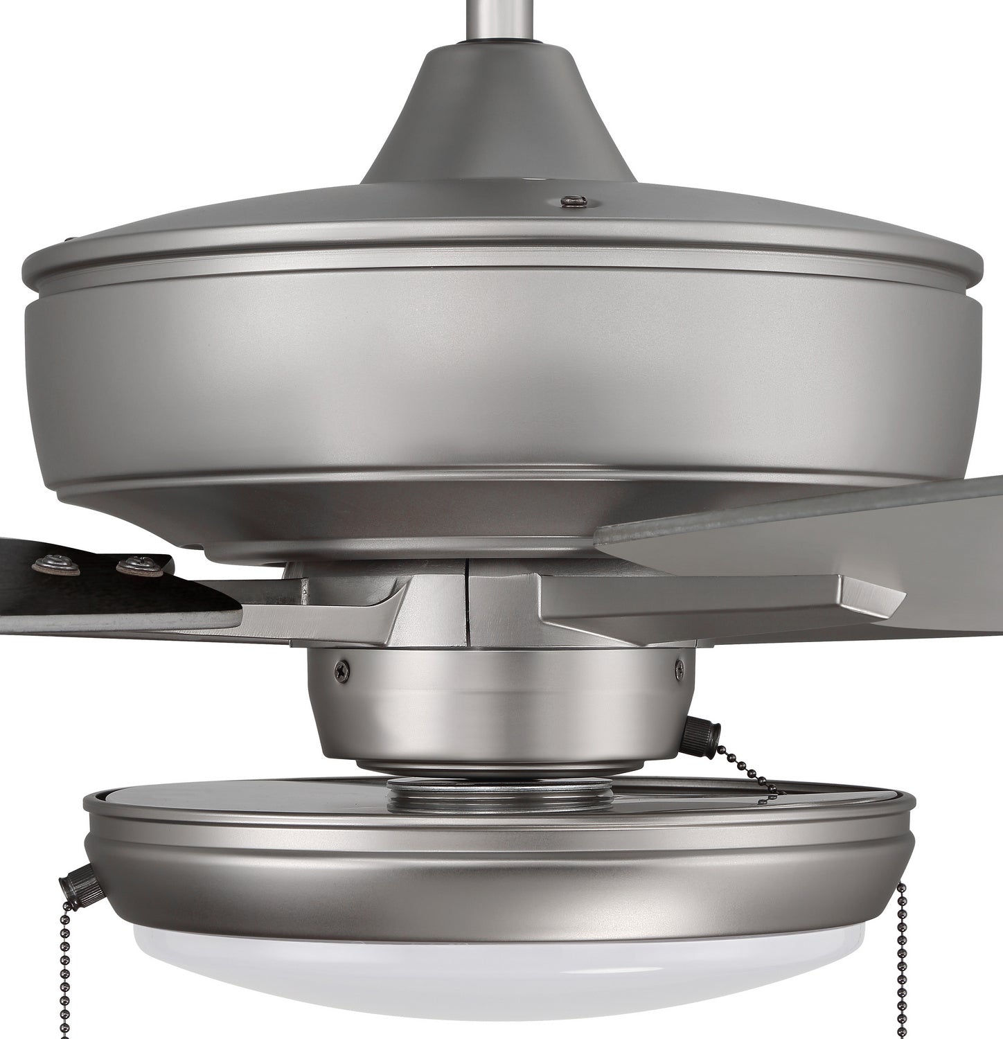 Craftmade - S119BN5-60BNGW - 60"Ceiling Fan - Super Pro 119 - Brushed Nickel