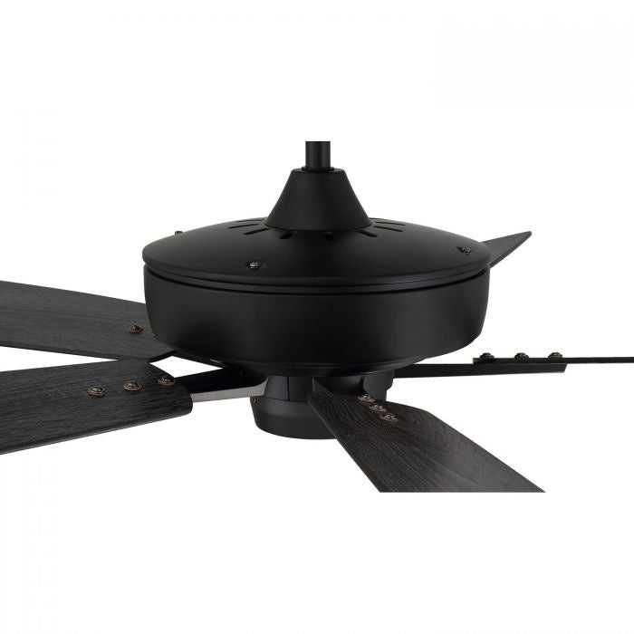 Craftmade - S60FB5-60FBGW - 60"Ceiling Fan - Super Pro 60 - Flat Black