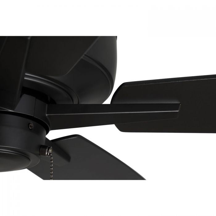Craftmade - S60FB5-60FBGW - 60"Ceiling Fan - Super Pro 60 - Flat Black