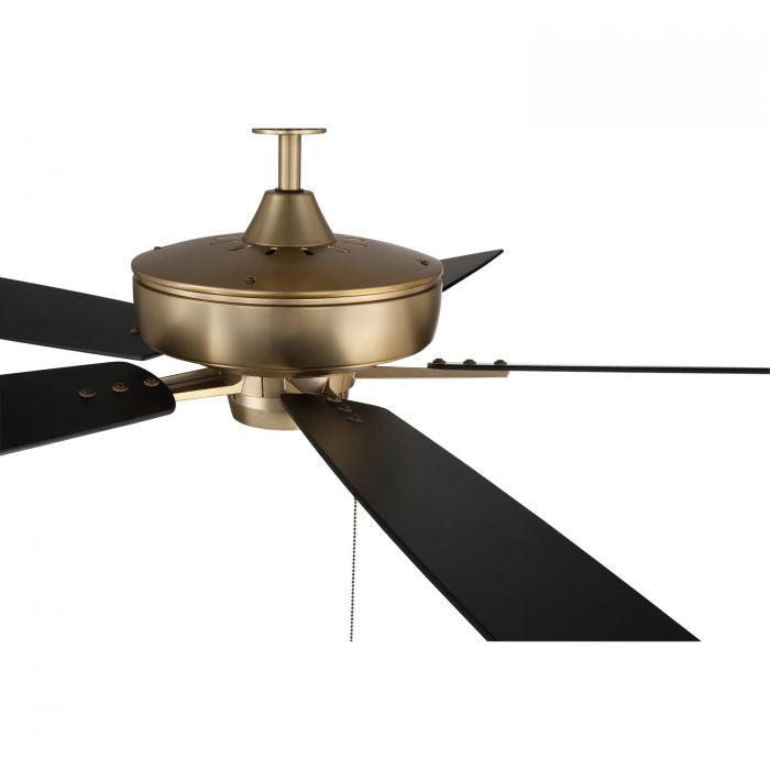 Craftmade - S60SB5-60BWNFB - 60"Ceiling Fan - Super Pro 60 - Satin Brass