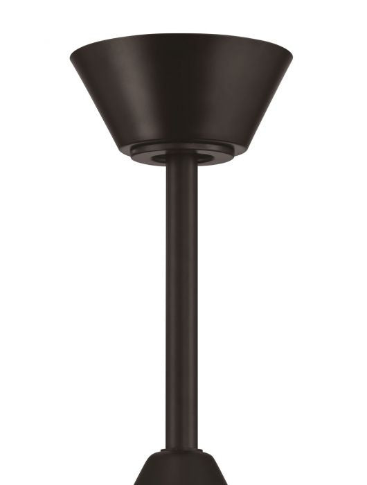 Craftmade - ZOM66FB6 - 66"Ceiling Fan - Zoom - Flat Black
