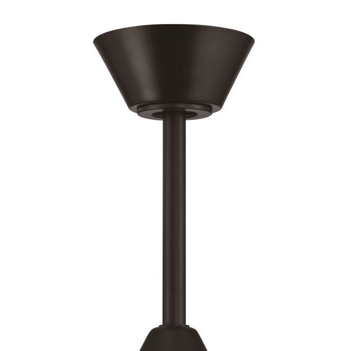 Craftmade - ZOM66FB6 - 66"Ceiling Fan - Zoom - Flat Black