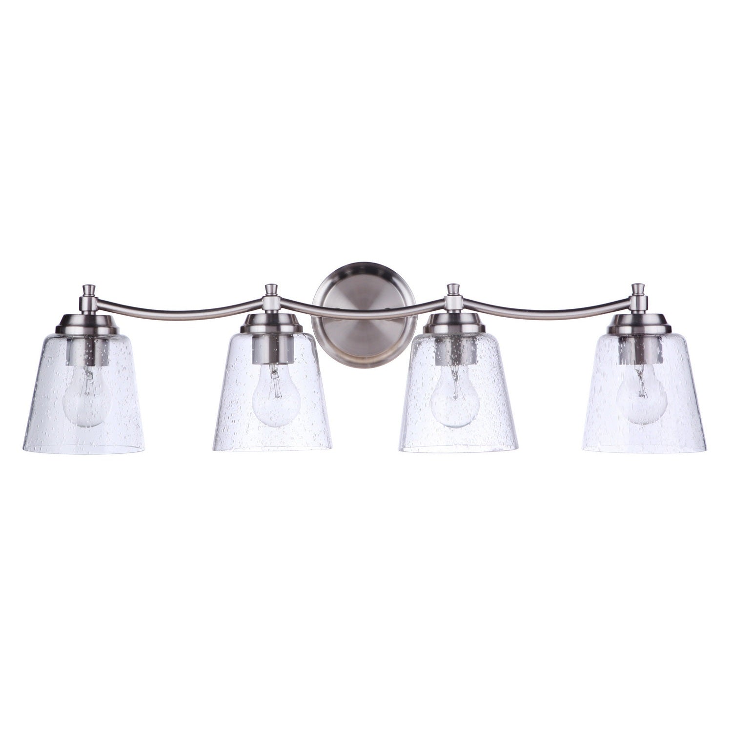 Craftmade - 50204-BNK - Four Light Vanity - Tyler - Brushed Polished Nickel