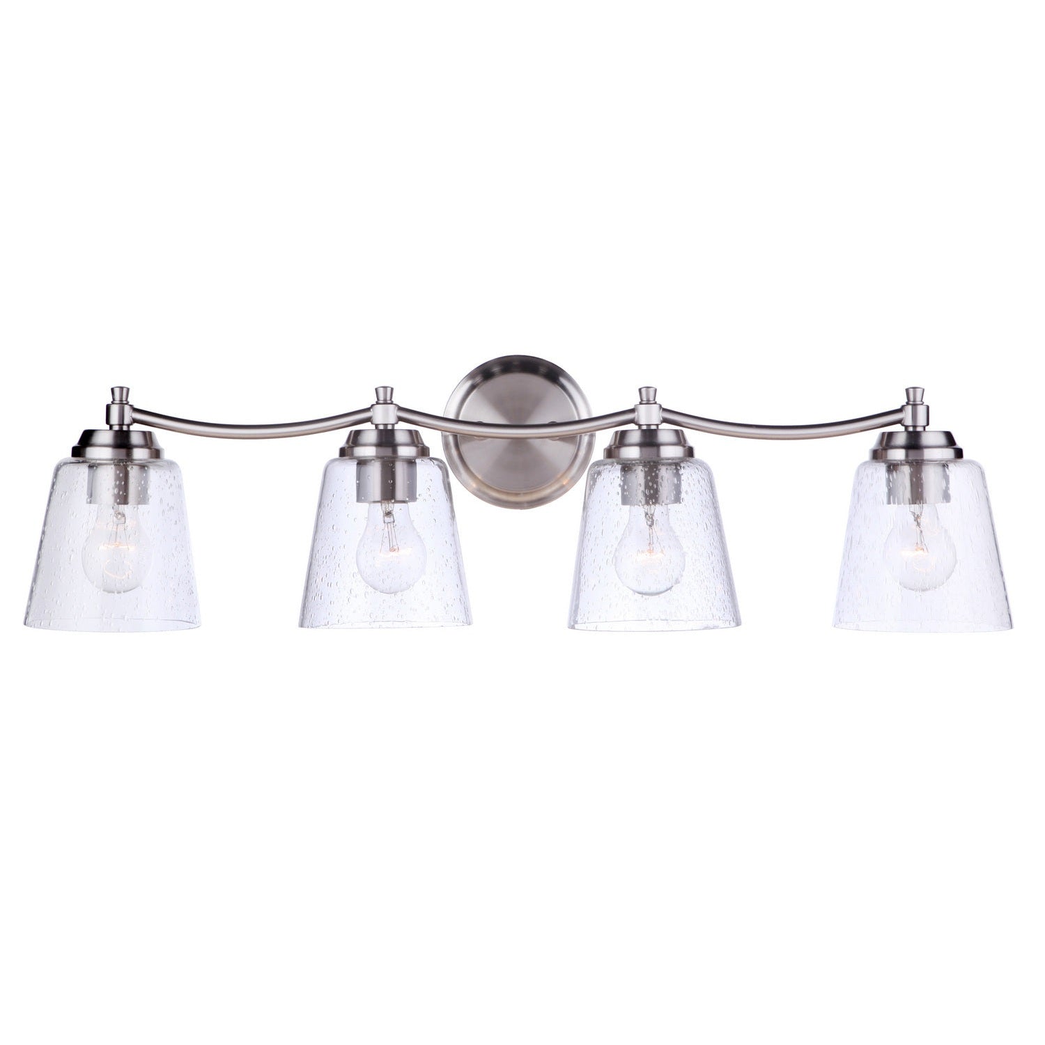 Craftmade - 50204-BNK - Four Light Vanity - Tyler - Brushed Polished Nickel