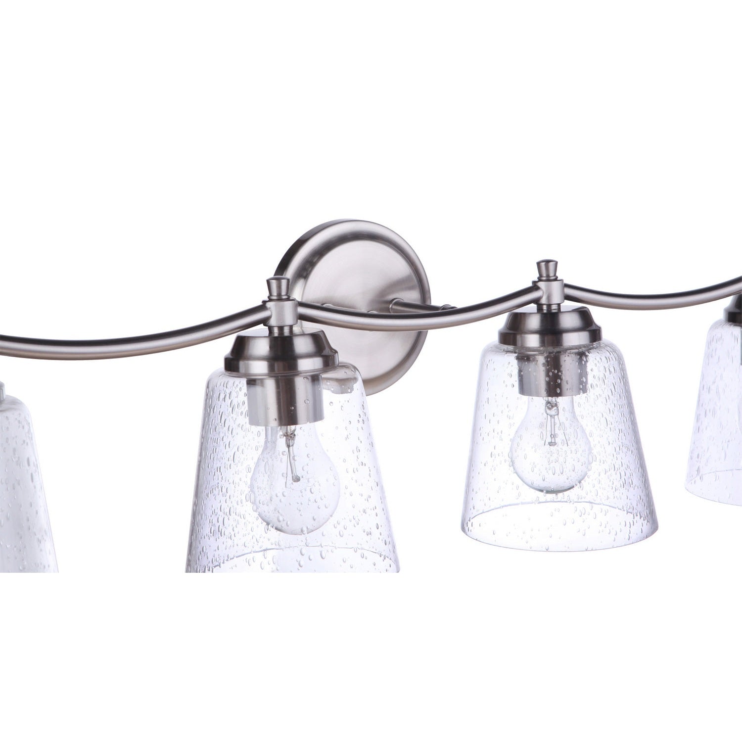Craftmade - 50204-BNK - Four Light Vanity - Tyler - Brushed Polished Nickel