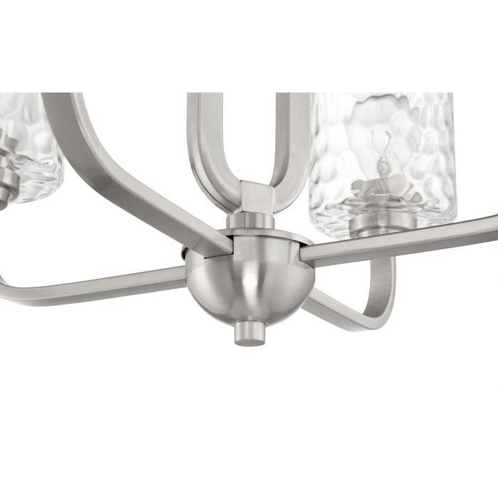 Craftmade - 54224-BNK - Four Light Chandelier - Collins - Brushed Polished Nickel