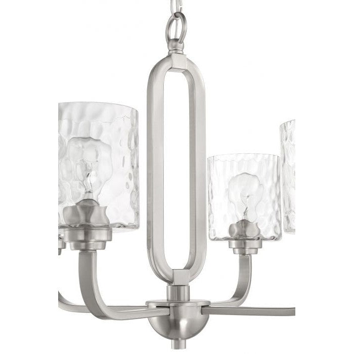 Craftmade - 54224-BNK - Four Light Chandelier - Collins - Brushed Polished Nickel