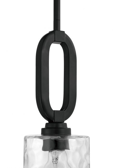 Craftmade - 54291-FB - One Light Mini Pendant - Collins - Flat Black