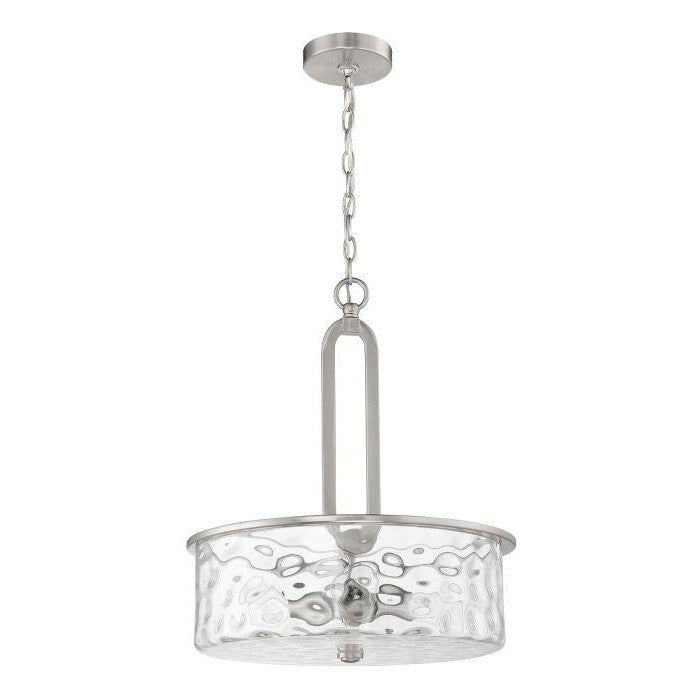 Craftmade - 54293-BNK - Three Light Pendant - Collins - Brushed Polished Nickel