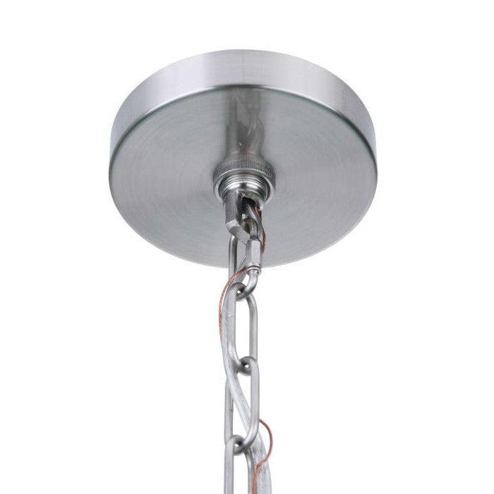 Craftmade - 54326-BNK - Six Light Chandelier - Larrson - Brushed Polished Nickel