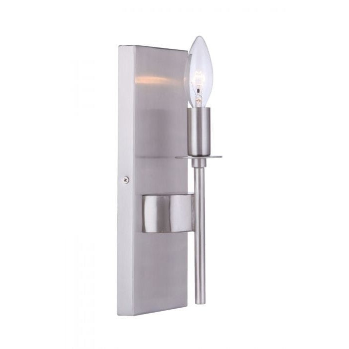Craftmade - 54361-BNK - One Light Wall Sconce - Larrson - Brushed Polished Nickel